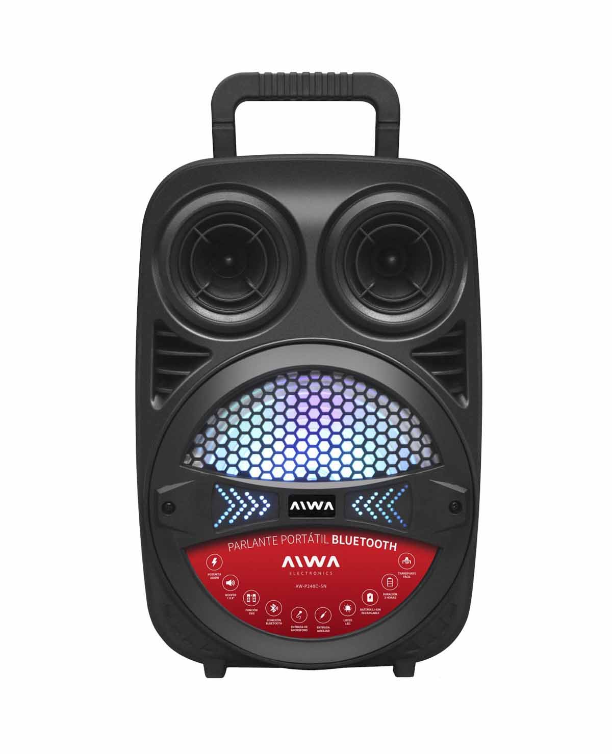 Parlante Aiwa Bluetooth Aw-P240D 2500 Watts